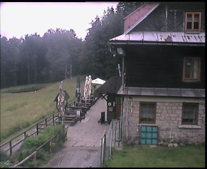 SkiAreál - Horský hotel Vsacký Cáb - Terasa horského hotelu - 1.7.2023 v 06:00