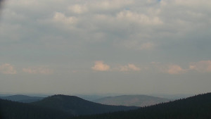 Horský hotel Volareza - Praděd - Panorama do údolí - 21.4.2023 v 16:00