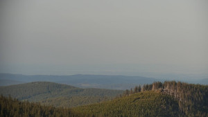 Horský hotel Volareza - Praděd - Panorama do údolí - 29.4.2024 v 18:30