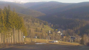 Ski Karlov - areál Karlov - Sjezdovky V Javořinách a Rodinná - 23.4.2023 v 07:01