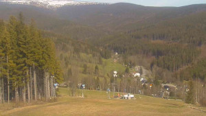 Ski Karlov - areál Karlov - Sjezdovky V Javořinách a Rodinná - 1.5.2023 v 10:01