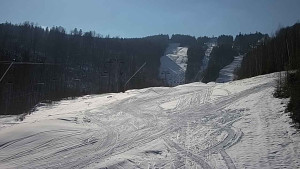 Ski areál SEVERKA v Dolní Lomné - Sjezdovka SEVERKA - 28.2.2023 v 10:00