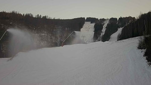 Ski areál SEVERKA v Dolní Lomné - Sjezdovka SEVERKA - 28.2.2023 v 17:00