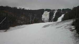 Ski areál SEVERKA v Dolní Lomné - Sjezdovka SEVERKA - 11.3.2023 v 07:00