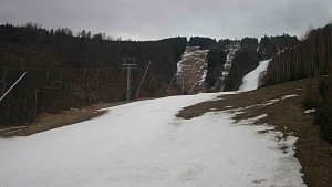 Ski areál SEVERKA v Dolní Lomné - Sjezdovka SEVERKA - 14.3.2023 v 13:00
