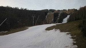 Ski areál SEVERKA v Dolní Lomné - Sjezdovka SEVERKA - 18.3.2023 v 07:00