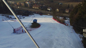 Skiareál Karolinka  - Spodní část sjezdovky skiareálu Karolinka - 2.3.2023 v 16:02