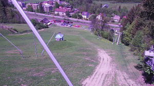 Skiareál Karolinka  - Spodní část sjezdovky skiareálu Karolinka - 1.5.2024 v 13:02