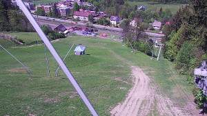 Skiareál Karolinka  - Spodní část sjezdovky skiareálu Karolinka - 1.5.2024 v 13:32