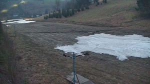 Ski areál Branná - Červená sjezdovka Jednička - 31.3.2023 v 06:00