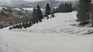 Ski areál Branná - Ski Branná - horní kamera - 9.3.2023 v 08:00