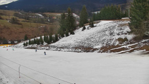 Ski areál Branná - Ski Branná - horní kamera - 9.3.2023 v 14:00