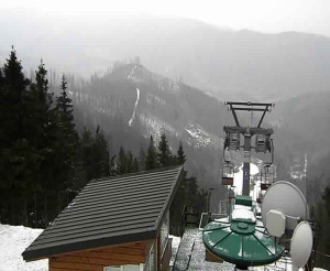 Ski areál SEVERKA v Dolní Lomné - Chata Severka - Dolní Lomná - 7.3.2023 v 17:01