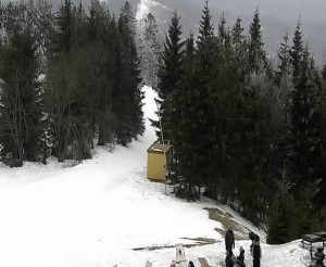 Ski areál SEVERKA v Dolní Lomné - Chata Severka - Dolní Lomná - 4.3.2023 v 14:01