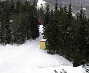 Ski areál SEVERKA v Dolní Lomné - Chata Severka - Dolní Lomná - 6.3.2023 v 09:01