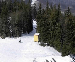 Ski areál SEVERKA v Dolní Lomné - Chata Severka - Dolní Lomná - 6.3.2023 v 10:01