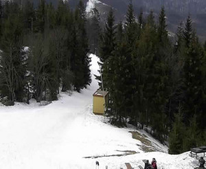 Ski areál SEVERKA v Dolní Lomné - Chata Severka - Dolní Lomná - 8.3.2023 v 13:02
