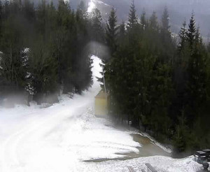 Ski areál SEVERKA v Dolní Lomné - Chata Severka - Dolní Lomná - 9.3.2023 v 17:02