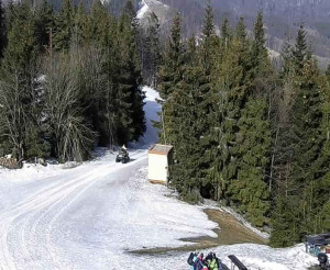 Ski areál SEVERKA v Dolní Lomné - Chata Severka - Dolní Lomná - 10.3.2023 v 09:02