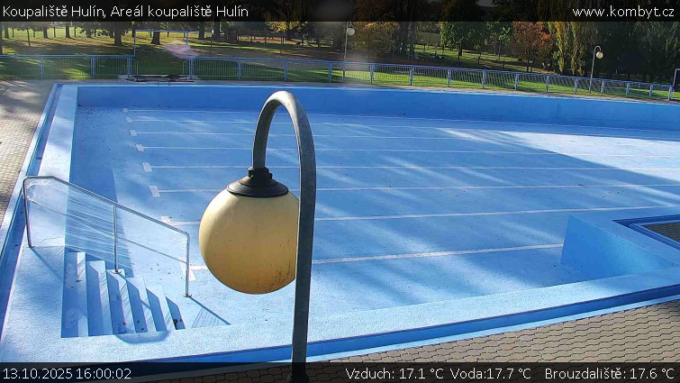 Koupaliště Hulín - Areál koupaliště Hulín - 13.10.2025 v 16:00 Koupaliště Hulín - Areál koupaliště Hulín - 13.10.2025 v 16:00