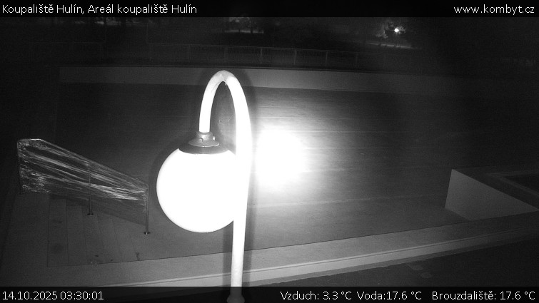 Koupaliště Hulín - Areál koupaliště Hulín - 14.10.2025 v 03:30 Koupaliště Hulín - Areál koupaliště Hulín - 14.10.2025 v 03:30