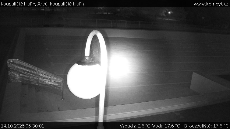 Koupaliště Hulín - Areál koupaliště Hulín - 14.10.2025 v 06:30 Koupaliště Hulín - Areál koupaliště Hulín - 14.10.2025 v 06:30