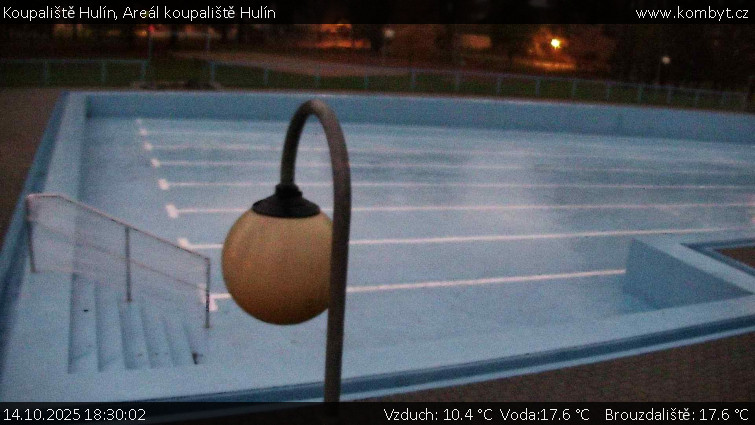 Koupaliště Hulín - Areál koupaliště Hulín - 14.10.2025 v 18:30 Koupaliště Hulín - Areál koupaliště Hulín - 14.10.2025 v 18:30