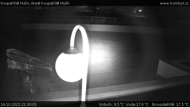 Koupaliště Hulín - Areál koupaliště Hulín - 14.10.2025 v 21:30 Koupaliště Hulín - Areál koupaliště Hulín - 14.10.2025 v 21:30