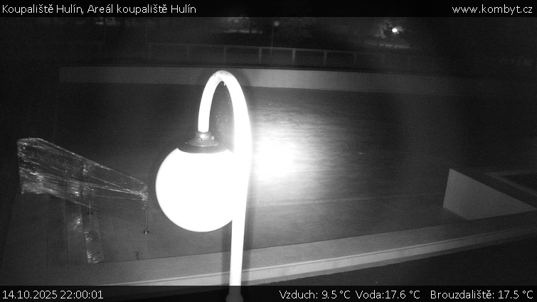 Koupaliště Hulín - Areál koupaliště Hulín - 14.10.2025 v 22:00 Koupaliště Hulín - Areál koupaliště Hulín - 14.10.2025 v 22:00
