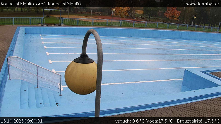 Koupaliště Hulín - Areál koupaliště Hulín - 15.10.2025 v 09:00 Koupaliště Hulín - Areál koupaliště Hulín - 15.10.2025 v 09:00