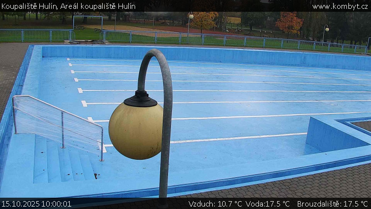 Koupaliště Hulín - Areál koupaliště Hulín - 15.10.2025 v 10:00 Koupaliště Hulín - Areál koupaliště Hulín - 15.10.2025 v 10:00