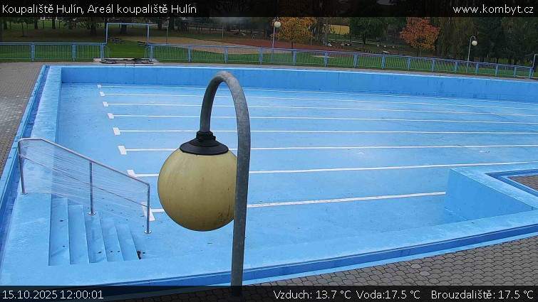 Koupaliště Hulín - Areál koupaliště Hulín - 15.10.2025 v 12:00 Koupaliště Hulín - Areál koupaliště Hulín - 15.10.2025 v 12:00