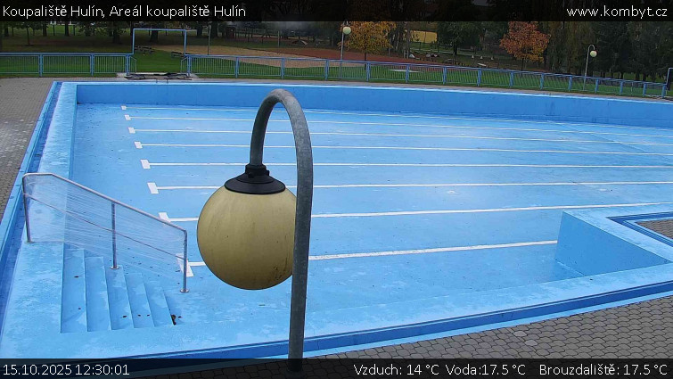 Koupaliště Hulín - Areál koupaliště Hulín - 15.10.2025 v 12:30 Koupaliště Hulín - Areál koupaliště Hulín - 15.10.2025 v 12:30