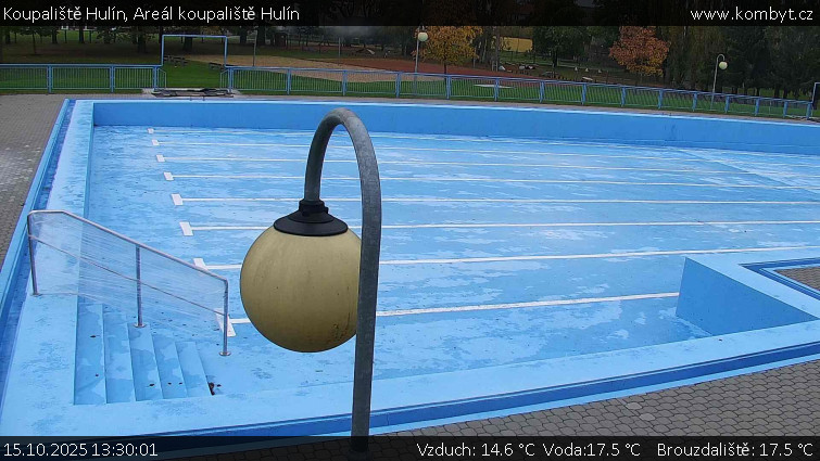 Koupaliště Hulín - Areál koupaliště Hulín - 15.10.2025 v 13:30 Koupaliště Hulín - Areál koupaliště Hulín - 15.10.2025 v 13:30