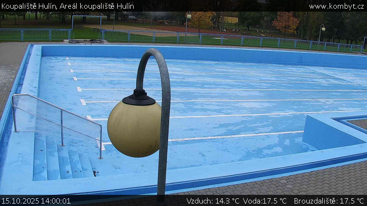 Koupaliště Hulín - Areál koupaliště Hulín - 15.10.2025 v 14:00 Koupaliště Hulín - Areál koupaliště Hulín - 15.10.2025 v 14:00