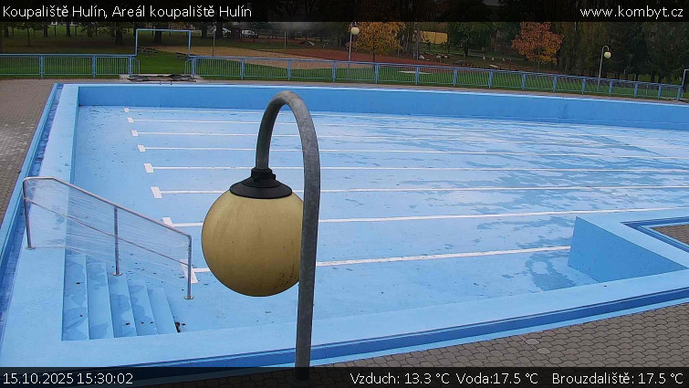 Koupaliště Hulín - Areál koupaliště Hulín - 15.10.2025 v 15:30 Koupaliště Hulín - Areál koupaliště Hulín - 15.10.2025 v 15:30