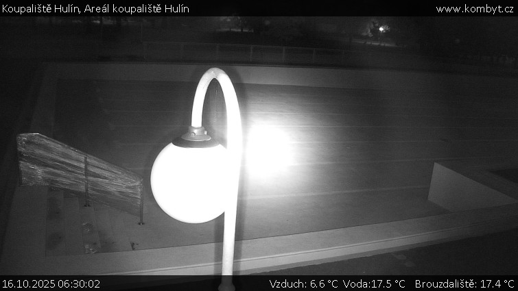 Koupaliště Hulín - Areál koupaliště Hulín - 16.10.2025 v 06:30 Koupaliště Hulín - Areál koupaliště Hulín - 16.10.2025 v 06:30