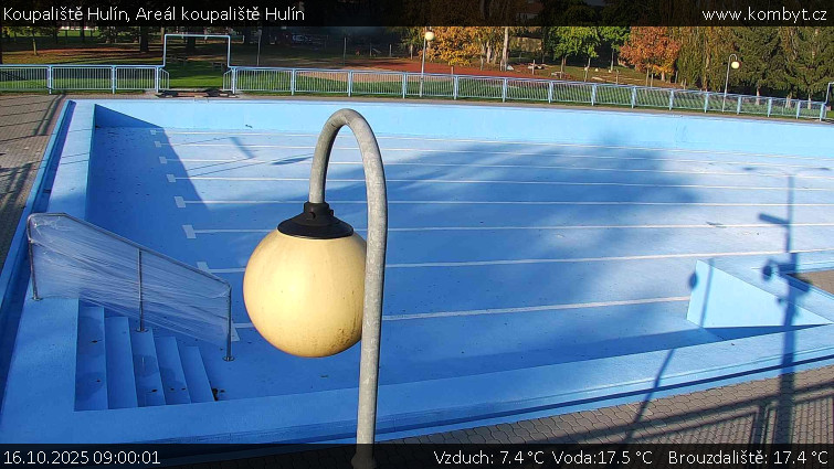 Koupaliště Hulín - Areál koupaliště Hulín - 16.10.2025 v 09:00 Koupaliště Hulín - Areál koupaliště Hulín - 16.10.2025 v 09:00