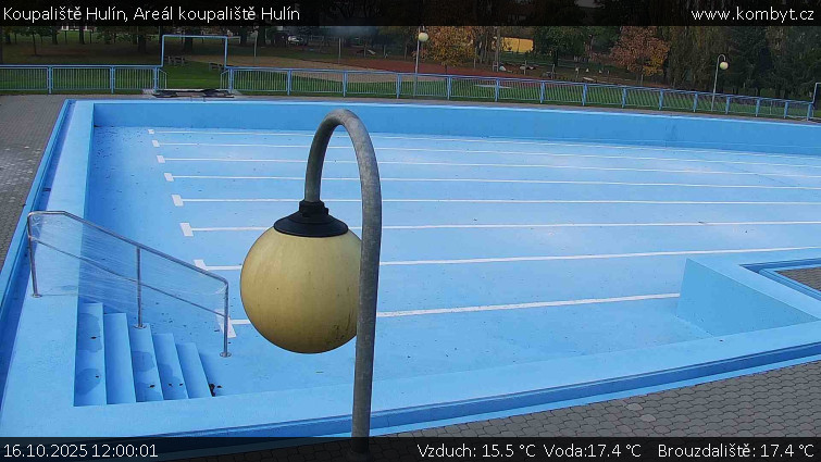 Koupaliště Hulín - Areál koupaliště Hulín - 16.10.2025 v 12:00 Koupaliště Hulín - Areál koupaliště Hulín - 16.10.2025 v 12:00