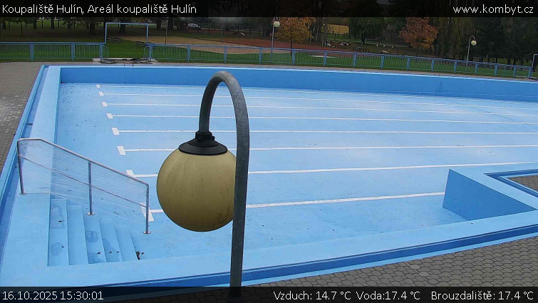 Koupaliště Hulín - Areál koupaliště Hulín - 16.10.2025 v 15:30 Koupaliště Hulín - Areál koupaliště Hulín - 16.10.2025 v 15:30