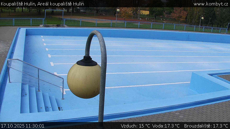 Koupaliště Hulín - Areál koupaliště Hulín - 17.10.2025 v 11:30 Koupaliště Hulín - Areál koupaliště Hulín - 17.10.2025 v 11:30