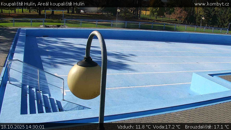Koupaliště Hulín - Areál koupaliště Hulín - 18.10.2025 v 14:30 Koupaliště Hulín - Areál koupaliště Hulín - 18.10.2025 v 14:30