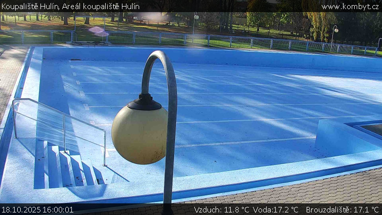Koupaliště Hulín - Areál koupaliště Hulín - 18.10.2025 v 16:00 Koupaliště Hulín - Areál koupaliště Hulín - 18.10.2025 v 16:00