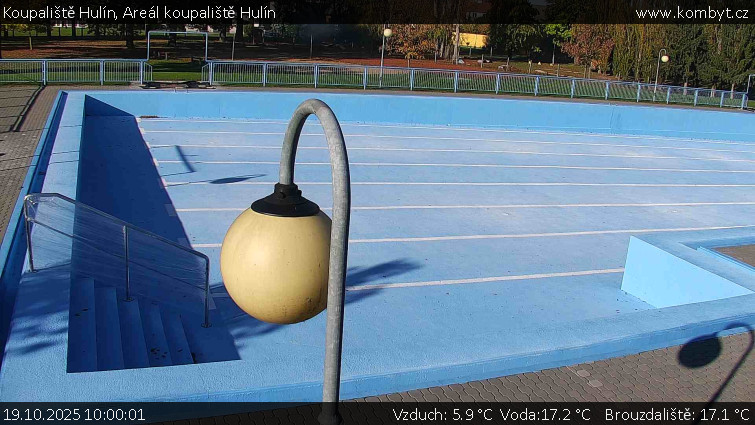 Koupaliště Hulín - Areál koupaliště Hulín - 19.10.2025 v 10:00 Koupaliště Hulín - Areál koupaliště Hulín - 19.10.2025 v 10:00