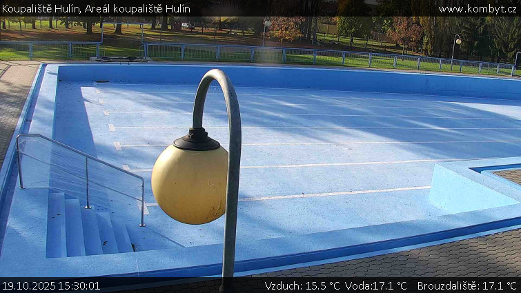 Koupaliště Hulín - Areál koupaliště Hulín - 19.10.2025 v 15:30 Koupaliště Hulín - Areál koupaliště Hulín - 19.10.2025 v 15:30