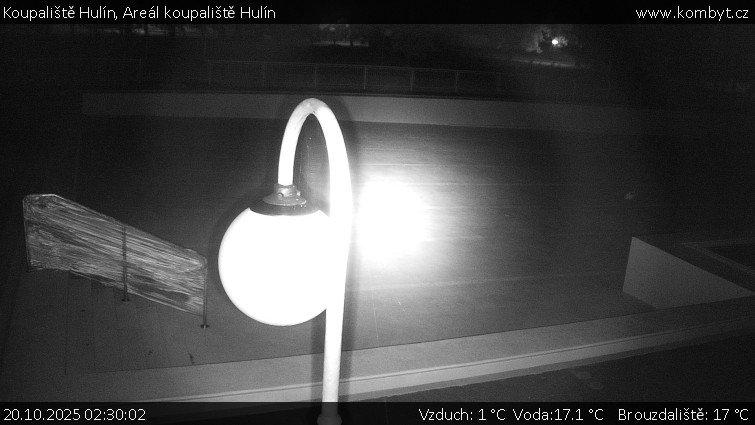 Koupaliště Hulín - Areál koupaliště Hulín - 20.10.2025 v 02:30 Koupaliště Hulín - Areál koupaliště Hulín - 20.10.2025 v 02:30