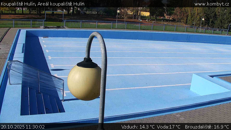 Koupaliště Hulín - Areál koupaliště Hulín - 20.10.2025 v 11:30 Koupaliště Hulín - Areál koupaliště Hulín - 20.10.2025 v 11:30