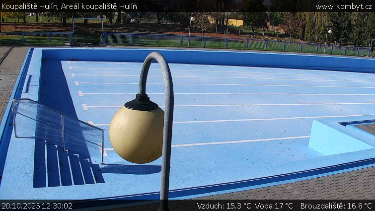 Koupaliště Hulín - Areál koupaliště Hulín - 20.10.2025 v 12:30 Koupaliště Hulín - Areál koupaliště Hulín - 20.10.2025 v 12:30