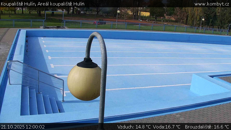 Koupaliště Hulín - Areál koupaliště Hulín - 21.10.2025 v 12:00 Koupaliště Hulín - Areál koupaliště Hulín - 21.10.2025 v 12:00