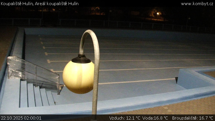 Koupaliště Hulín - Areál koupaliště Hulín - 22.10.2025 v 02:00 Koupaliště Hulín - Areál koupaliště Hulín - 22.10.2025 v 02:00